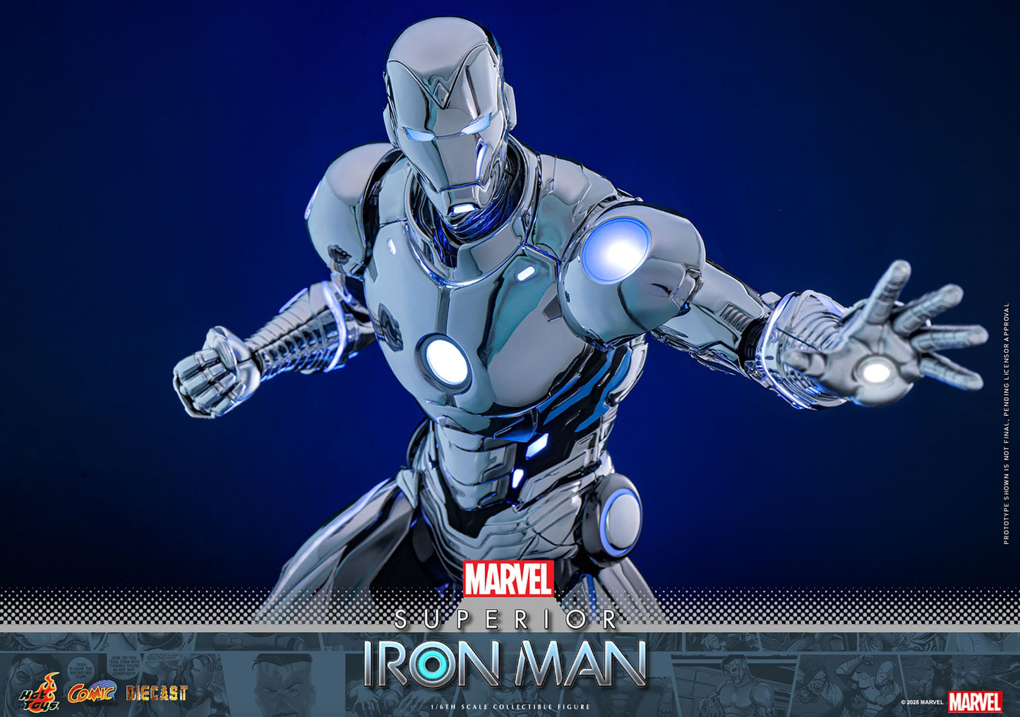Iron Man: Superior Iron Man: 1/6th Action Figure: Hot Toys Hot Toys