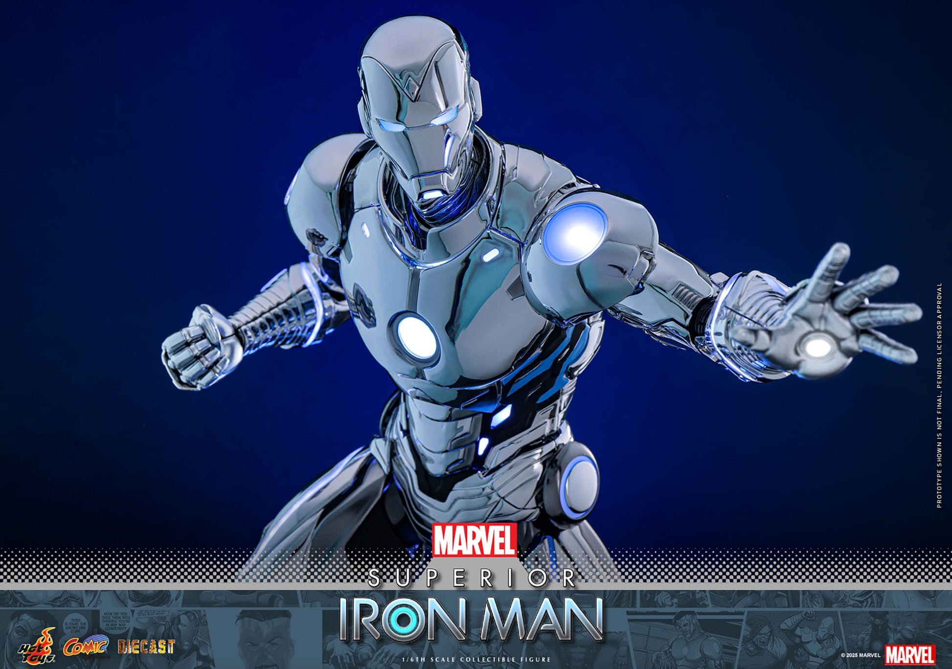 Iron Man: Superior Iron Man: 1/6th Action Figure: Hot Toys Hot Toys