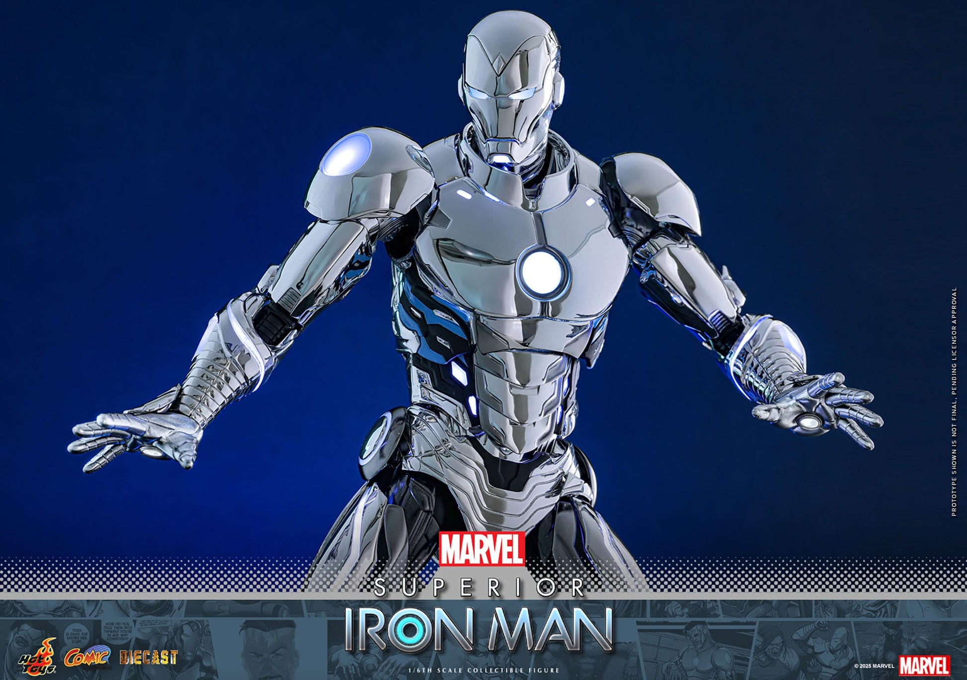 Iron Man: Superior Iron Man: 1/6th Action Figure: Hot Toys Hot Toys