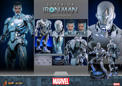 Iron Man: Superior Iron Man: 1/6th Action Figure - Hot Toys Action Figure