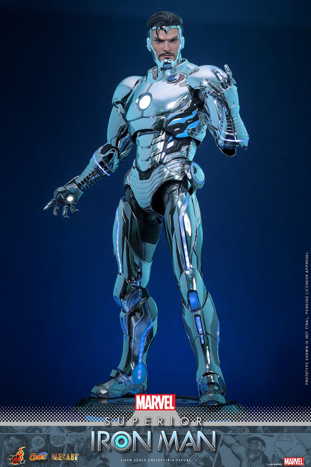 Iron Man: Superior Iron Man: 1/6th Action Figure: Hot Toys Hot Toys