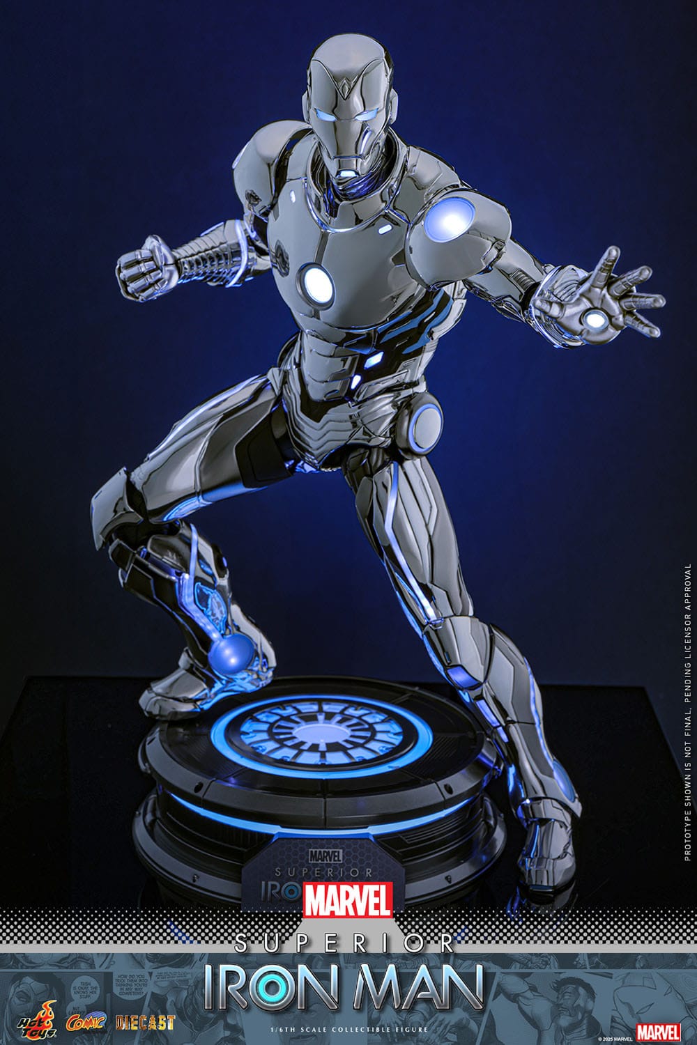 Iron Man: Superior Iron Man: 1/6th Action Figure: Hot Toys Hot Toys