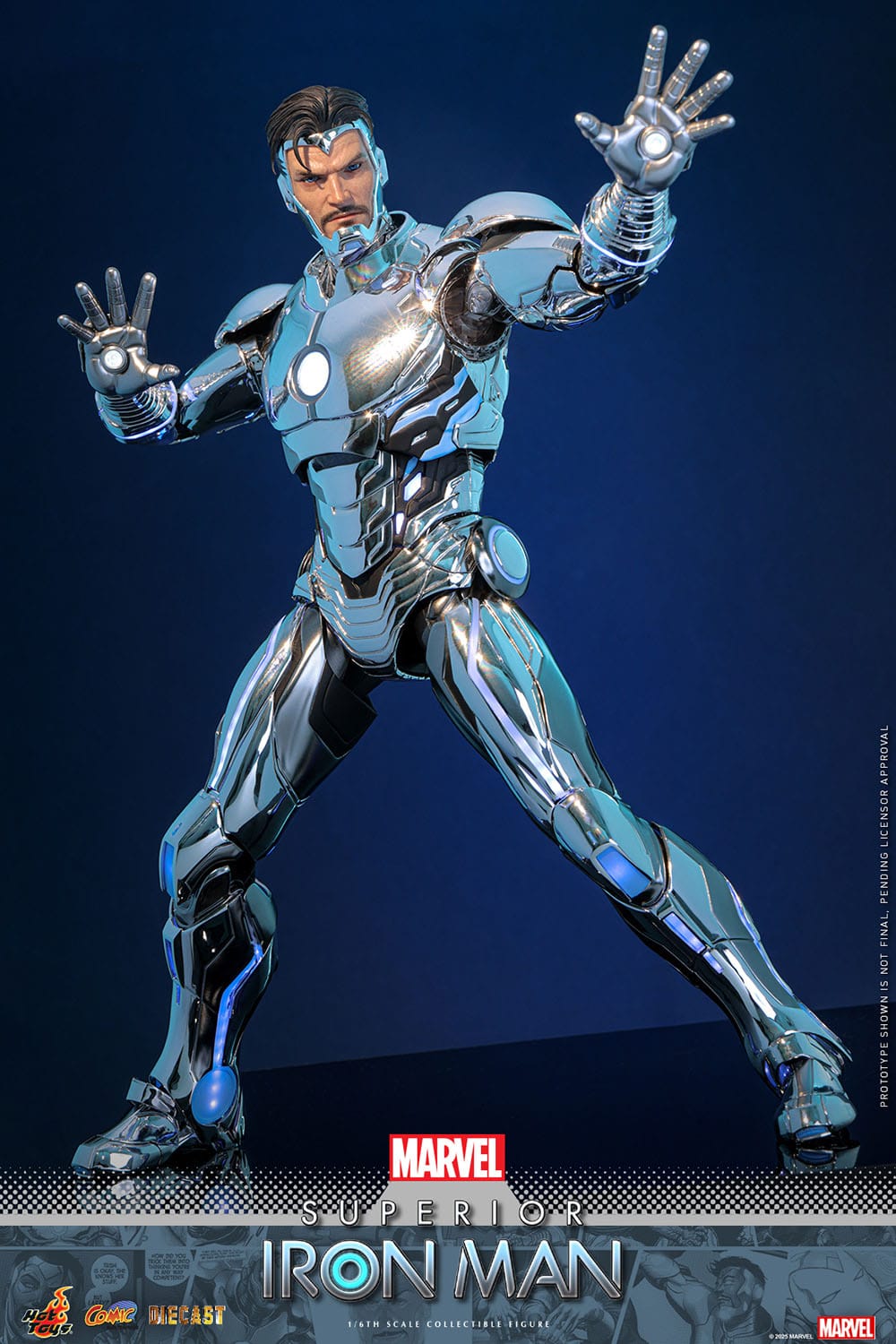Iron Man: Superior Iron Man: 1/6th Action Figure: Hot Toys Hot Toys