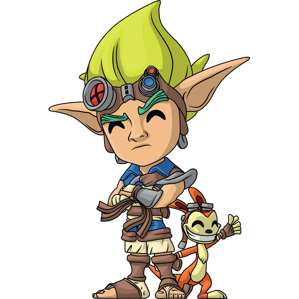 Jak & Daxter: Jak and Daxter: Vinyl Figure: YouTooz by YouTooz – Vinyl Figure, [scale], UK stockist Planet Action Figures