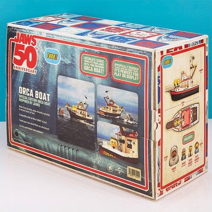 Jaws: Vehicle Orca Boat Bundle Set: Tubbz - Numskull Statue