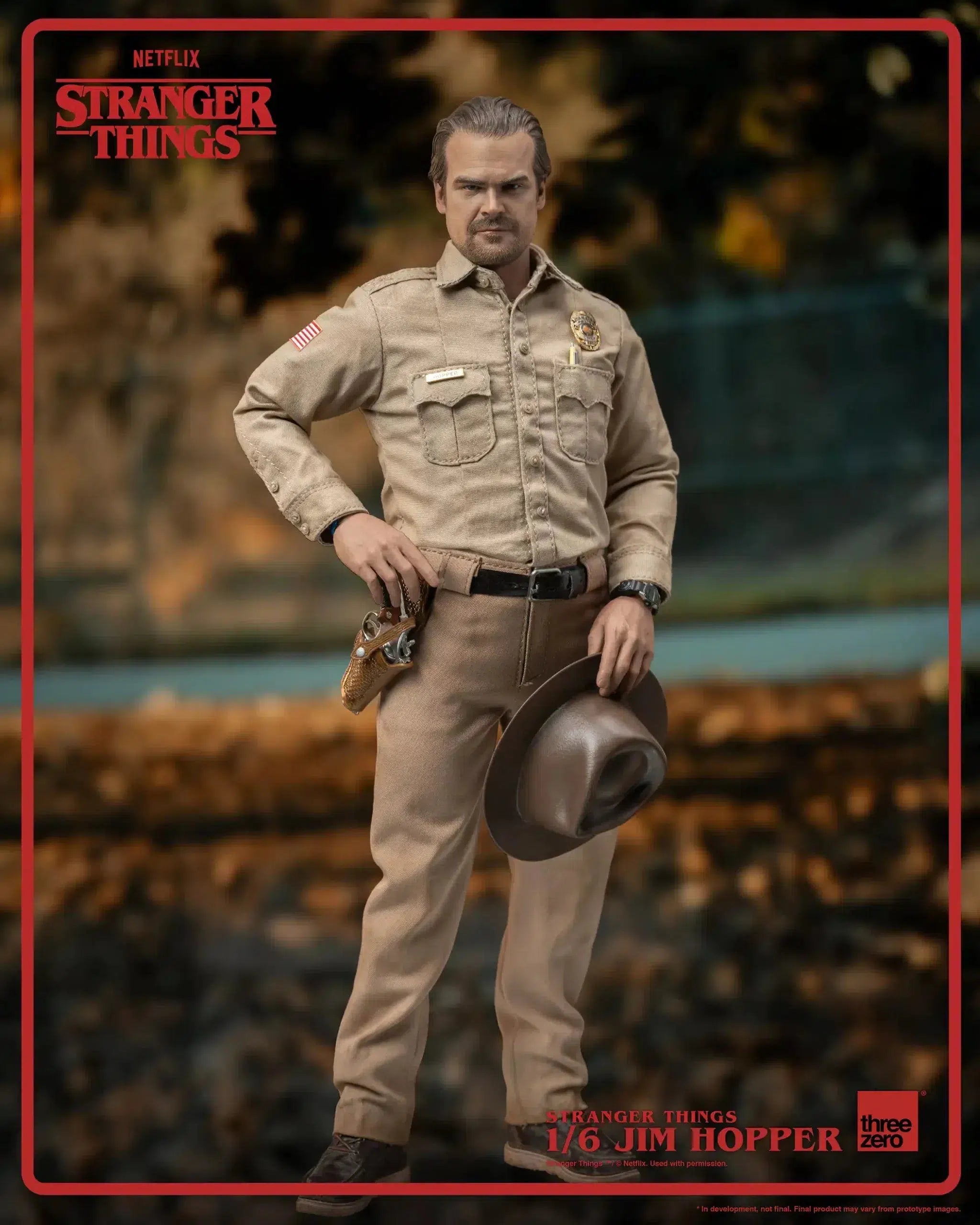 Jim Hopper: Stranger Things: Season 1: 1/6 Scale Figure ThreeZero