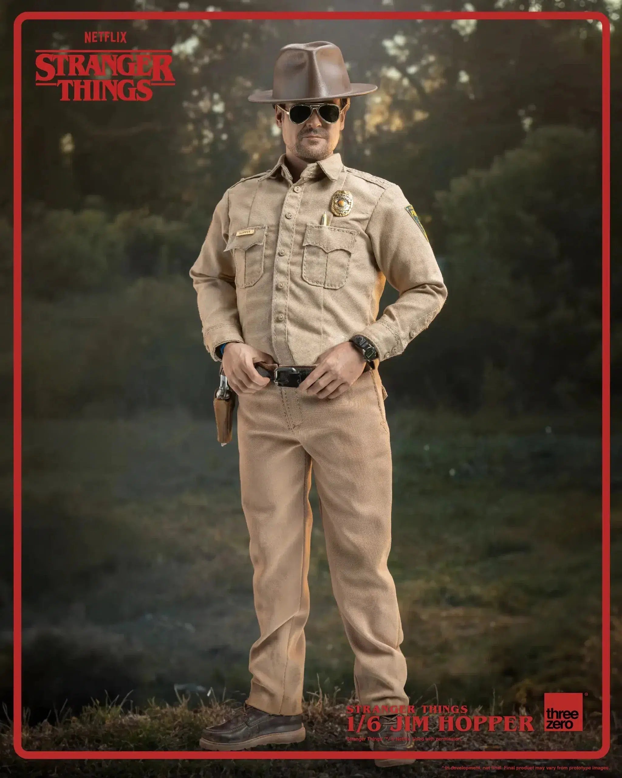 Jim Hopper: Stranger Things: Season 1: 1/6 Scale Figure ThreeZero