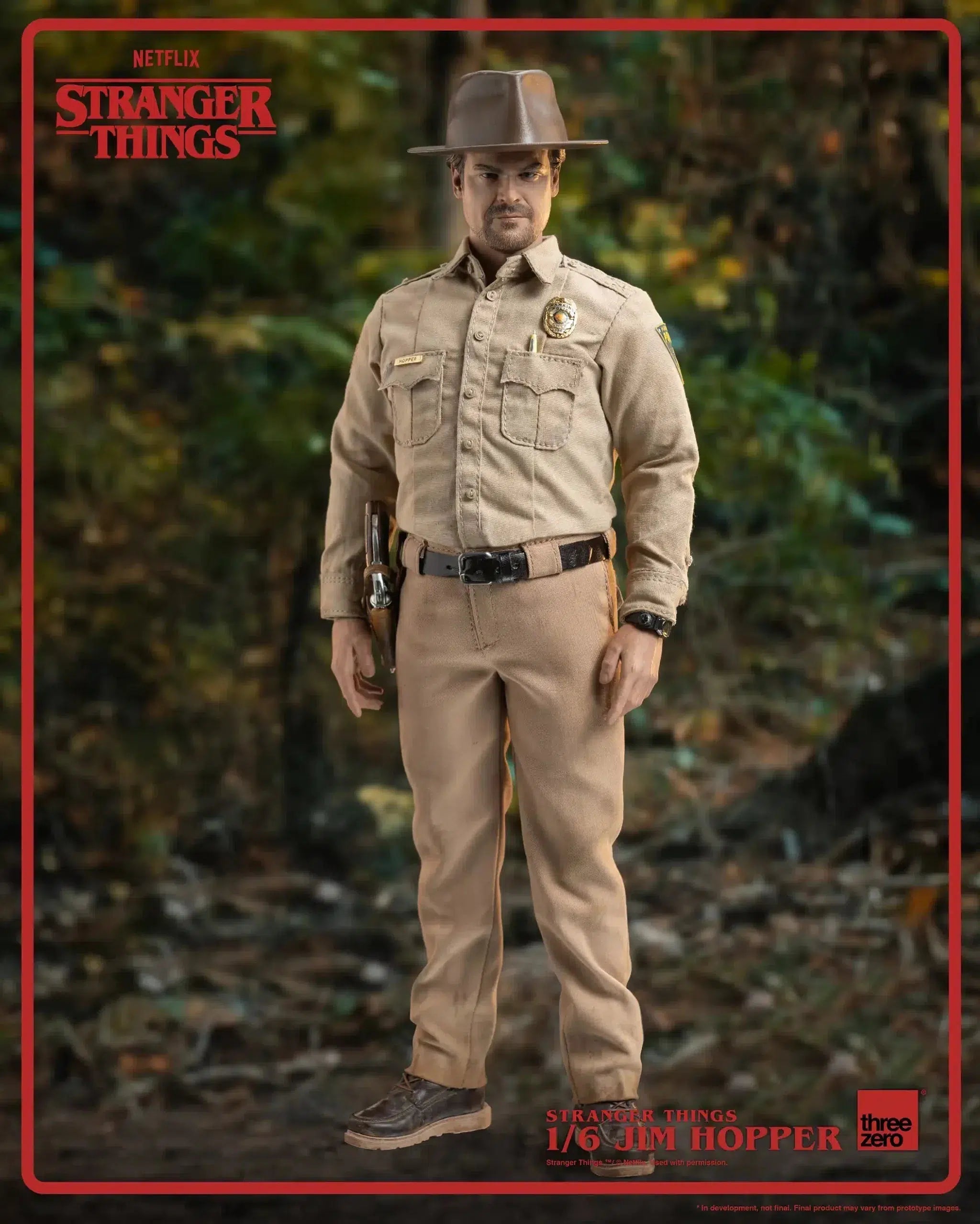 Jim Hopper: Stranger Things: Season 1: 1/6 Scale Figure ThreeZero