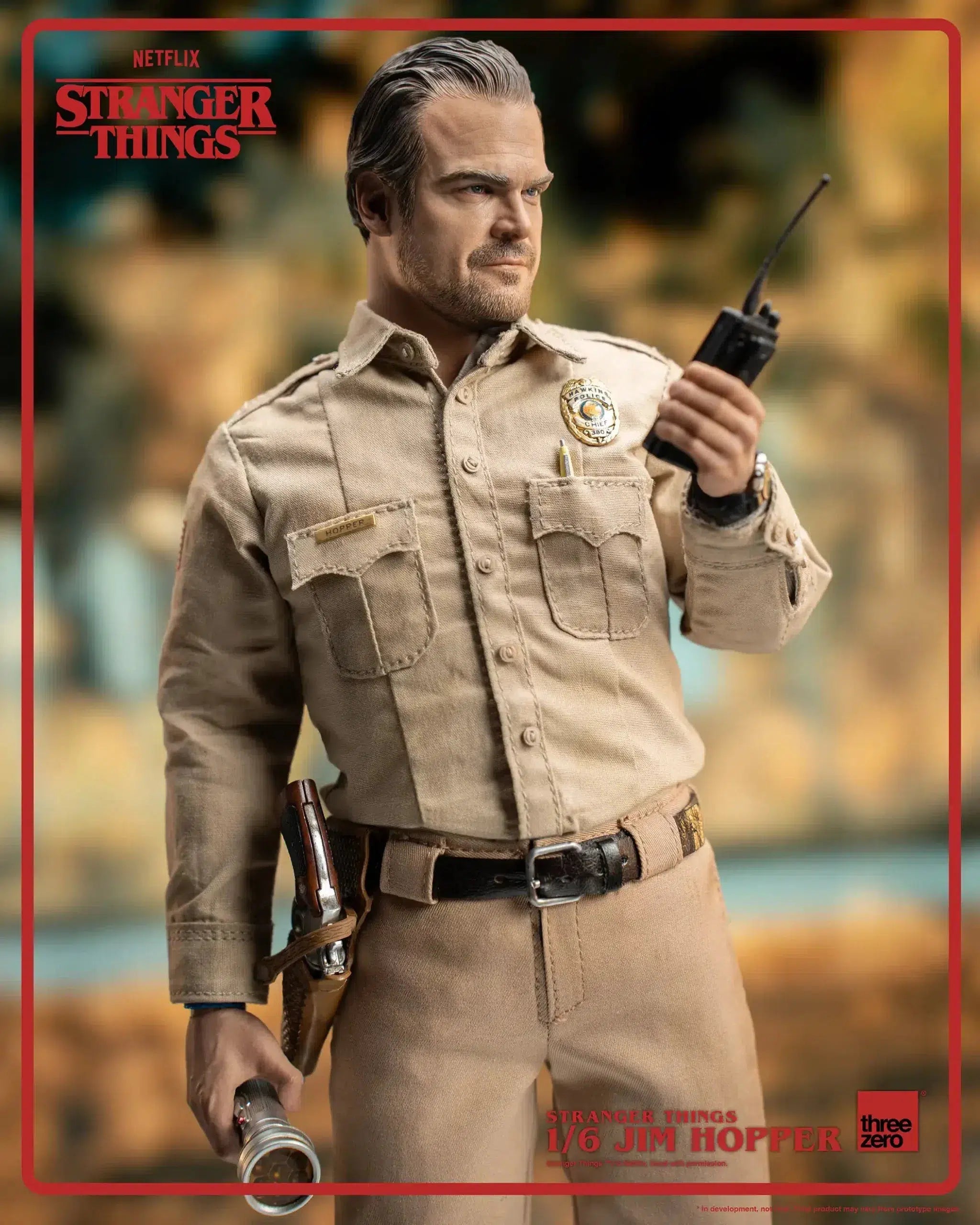 Jim Hopper: Stranger Things: Season 1: 1/6 Scale Figure ThreeZero