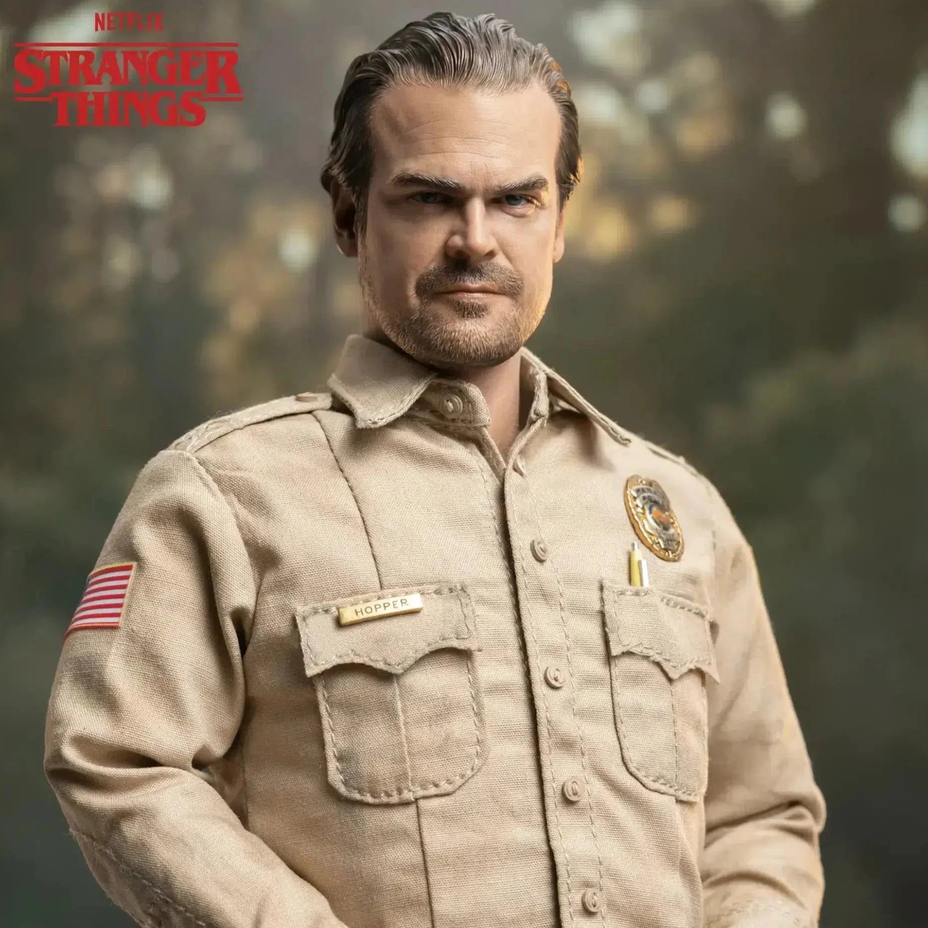 Jim Hopper: Stranger Things: Season 1: 1/6 Scale Figure ThreeZero