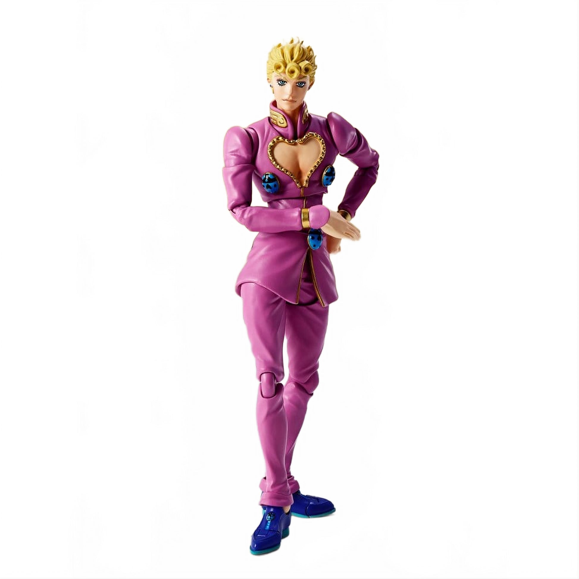 JoJo's Bizarre Adventure: Golden Wind S.H.Figuarts Action Figure Giorno Giovanna 16 cm - Bandai Tamashii Nations Action Figures