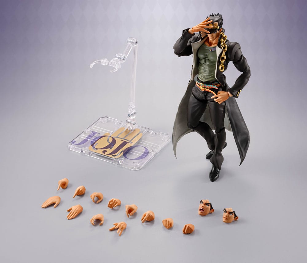 JoJo´s Bizarre Adventure S.H.Figuarts Action Figure Jotaro Kujo - Bandai Tamashii Nations Action Figures