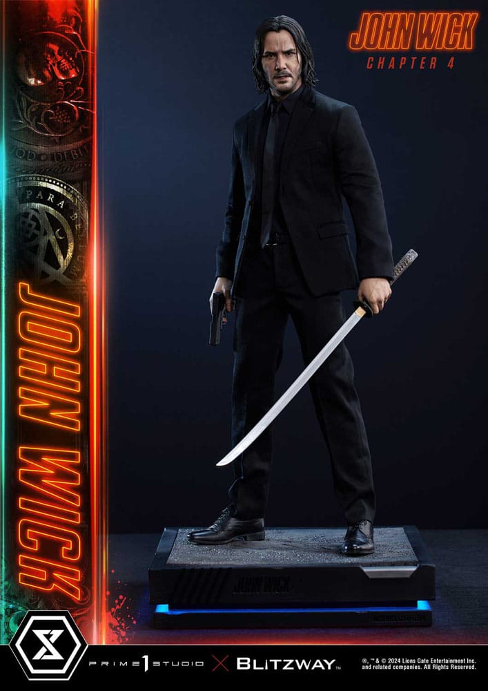 John Wick Chapter 4 Ultimate Premium Masterline Series Statue 1/4 John Wick Deluxe Bonus Version 54 cm - Prime 1 Studio Statues