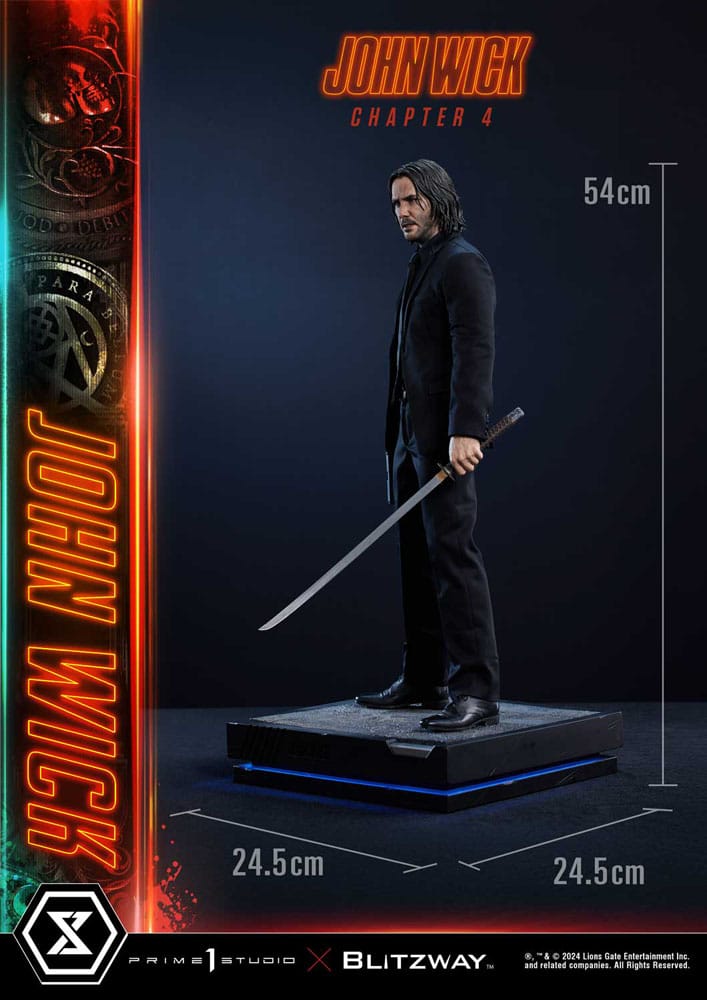 John Wick Chapter 4 Ultimate Premium Masterline Series Statue 1/4 John Wick Deluxe Bonus Version 54 cm - Prime 1 Studio Statues