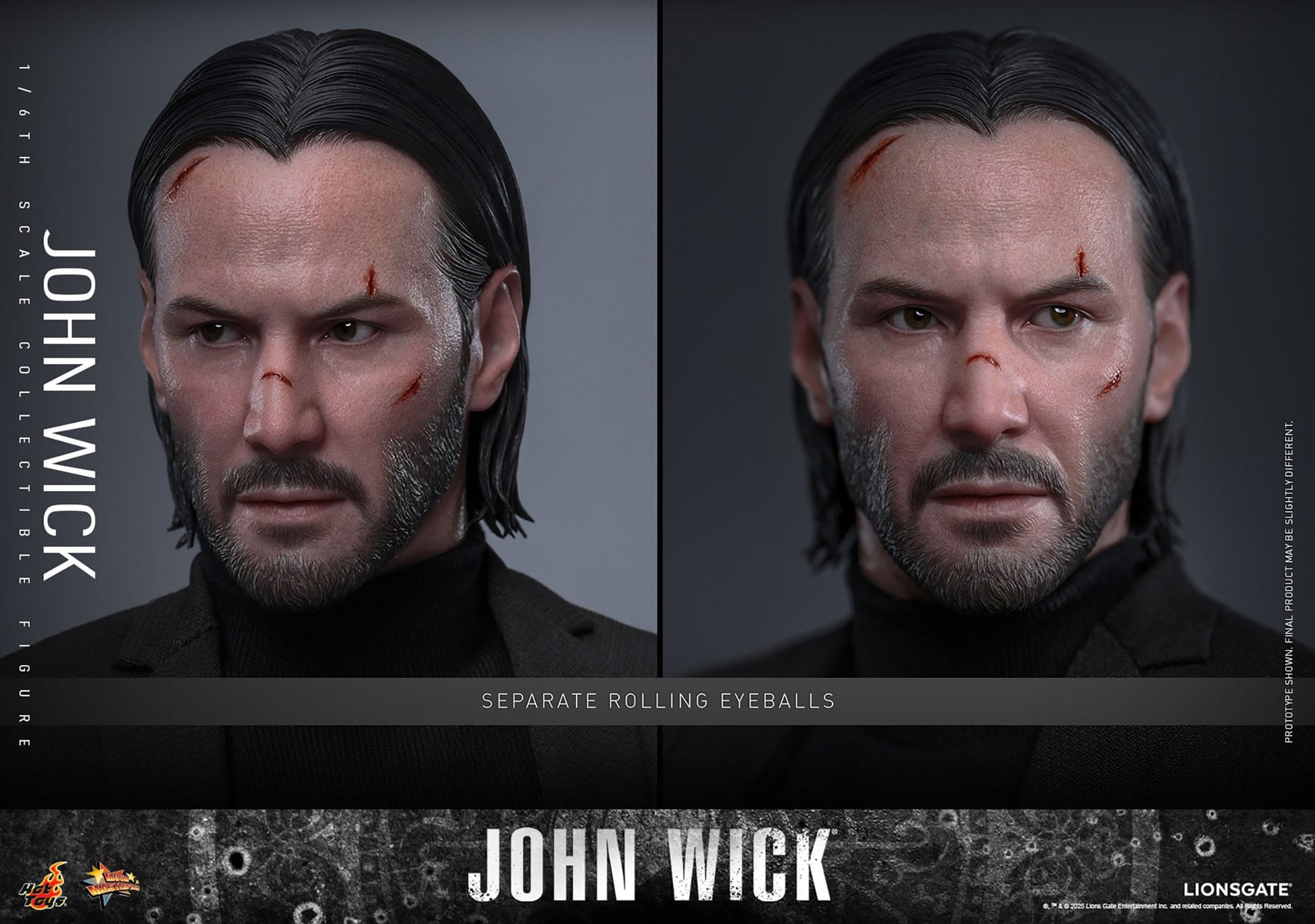 John Wick: John Wick: 1/6th - Hot Toys Action Figures