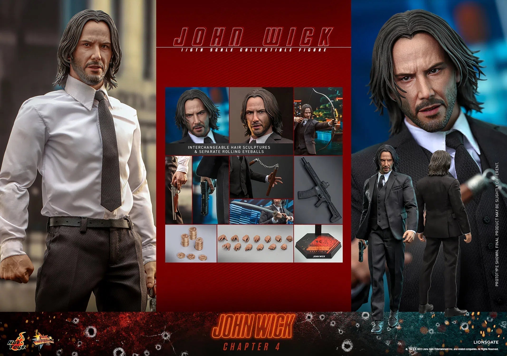 John Wick: John Wick Chapter 4: Hot Toys Hot Toys