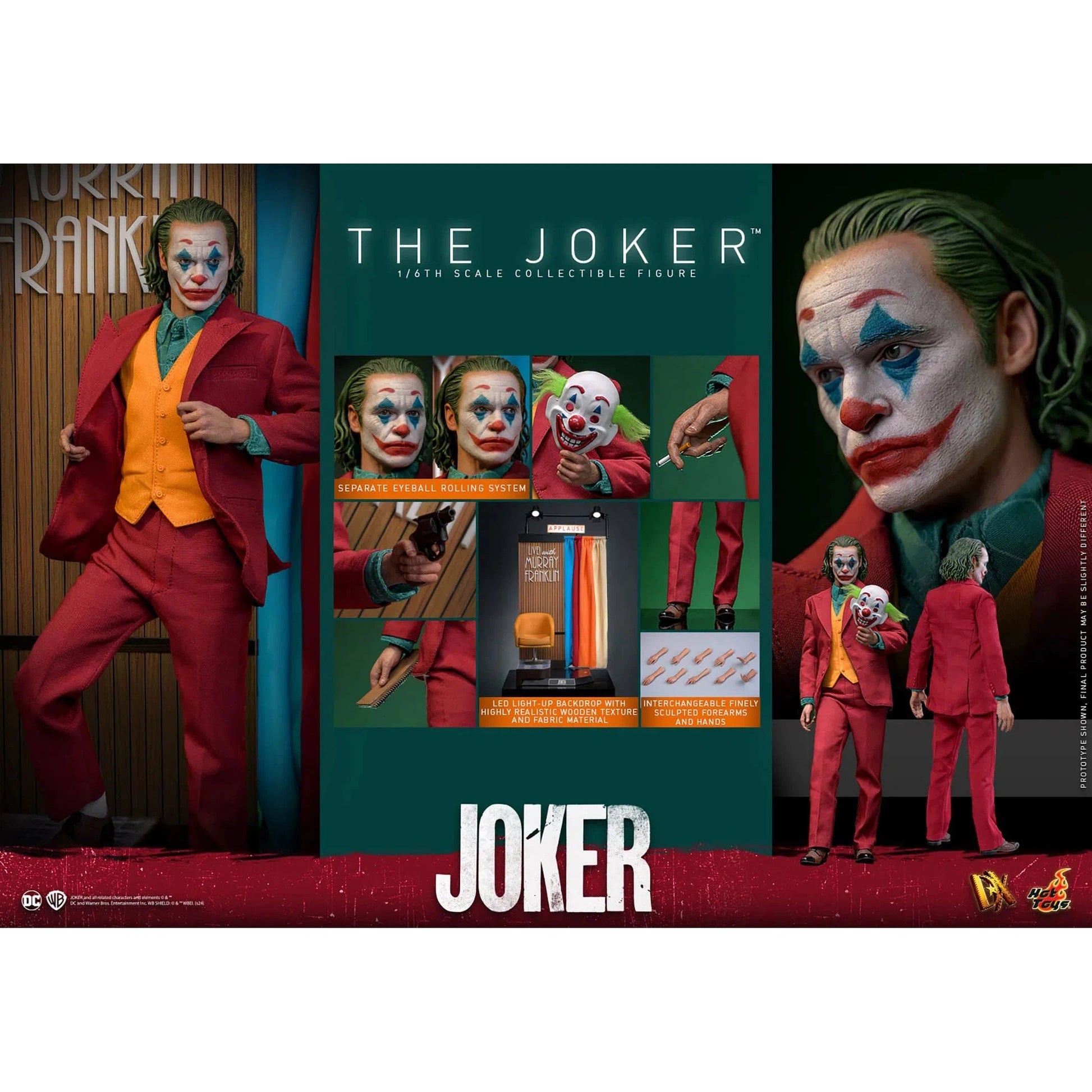 Joker: The Joker: DX42 - Hot Toys Action Figure