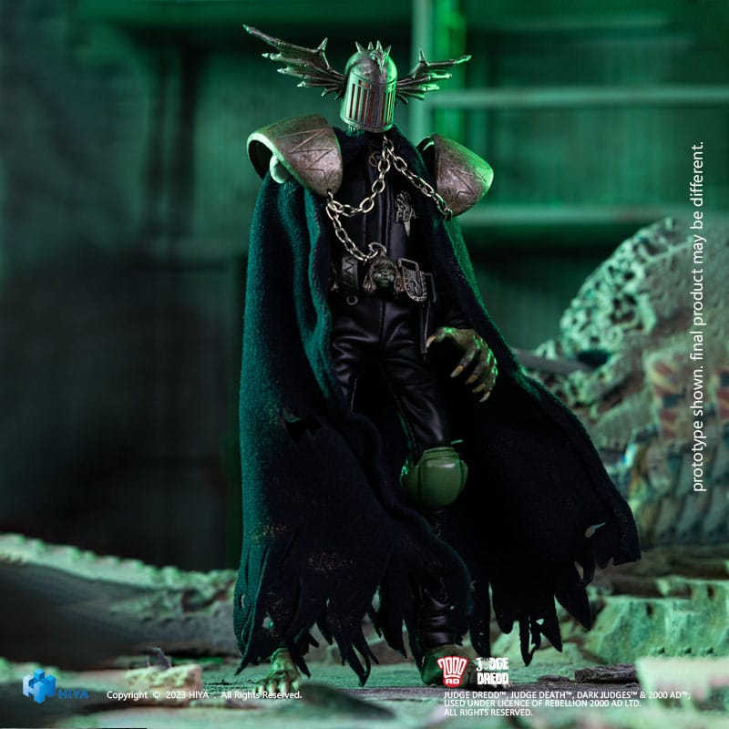 Judge Dredd: Judge Fear: Exquisite Super Series: 1/12 Action Figure - Hiya Toys Action Figure