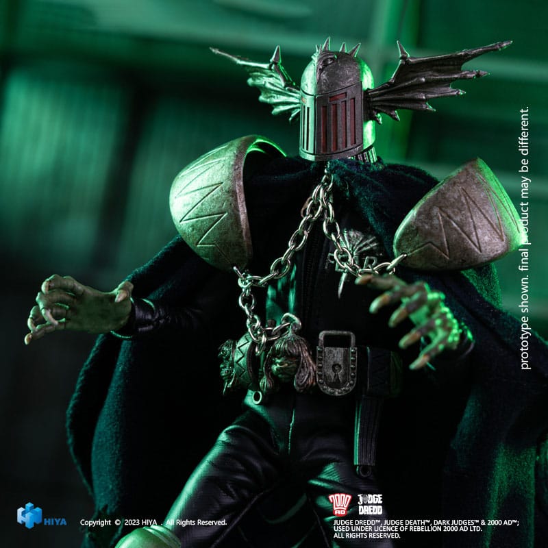 Judge Dredd: Judge Fear: Exquisite Super Series: 1/12 Action Figure - Hiya Toys Action Figure