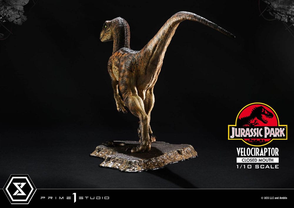 Jurassic Park Prime Collectibles Statue 1/10 Velociraptor Closed Mouth 19 cm - Prime 1 Studio Statues