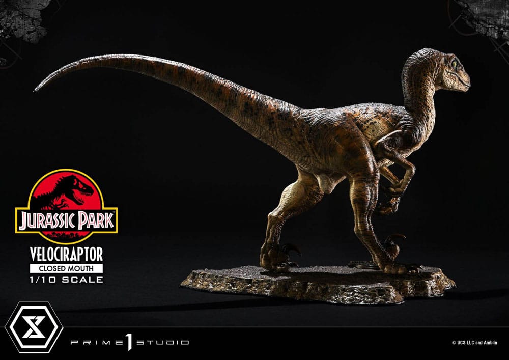 Jurassic Park Prime Collectibles Statue 1/10 Velociraptor Closed Mouth 19 cm - Prime 1 Studio Statues