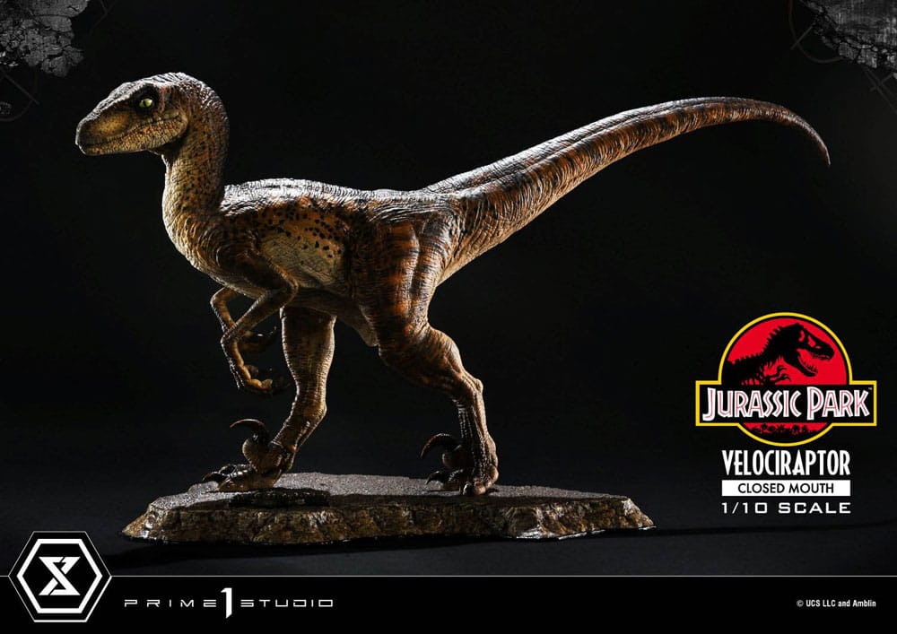 Jurassic Park Prime Collectibles Statue 1/10 Velociraptor Closed Mouth 19 cm - Prime 1 Studio Statues