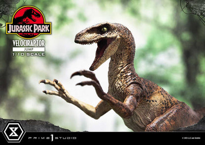 Jurassic Park Prime Collectibles Statue 1/10 Velociraptor Jump 21 cm - Prime 1 Studio Statues