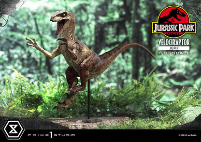 Jurassic Park Prime Collectibles Statue 1/10 Velociraptor Jump 21 cm - Prime 1 Studio Statues