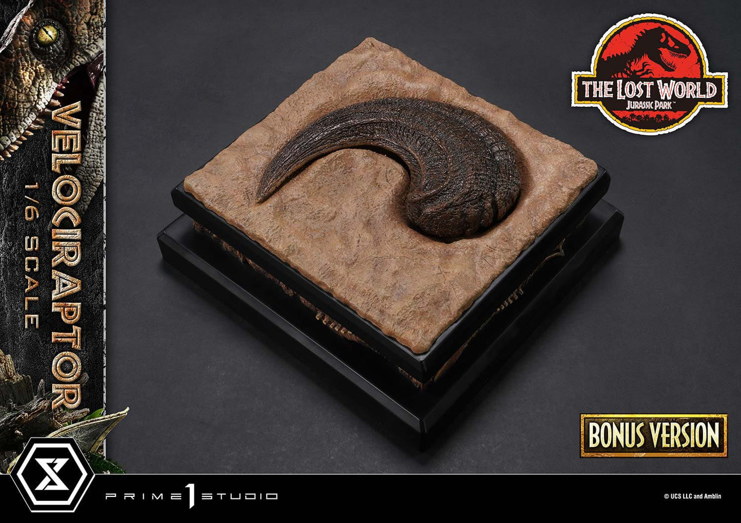 Jurassic Park: The Lost World: Velociraptor (Bonus Ver.): Legacy Museum Collection 1/6 Scale Limited Edition Statue - Prime 1 Studio Statue