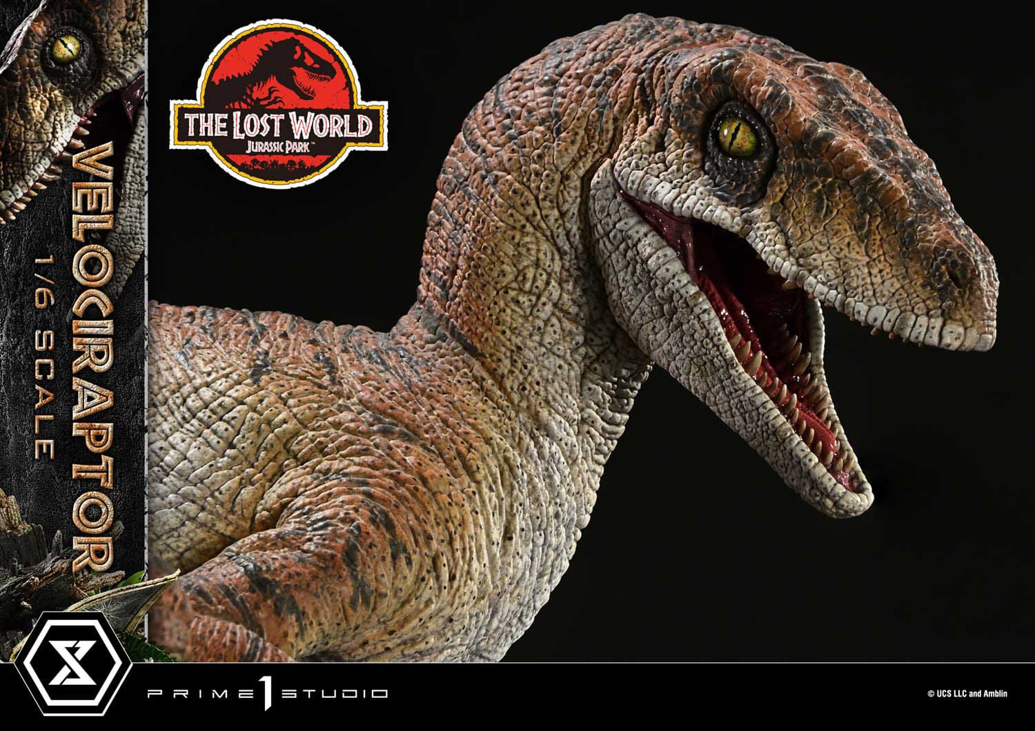 Jurassic Park: The Lost World: Velociraptor (Bonus Ver.): Legacy Museum Collection 1/6 Scale Limited Edition Statue - Prime 1 Studio Statue