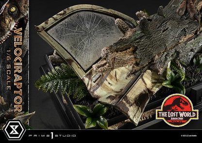 Jurassic Park: The Lost World: Velociraptor (Bonus Ver.): Legacy Museum Collection 1/6 Scale Limited Edition Statue - Prime 1 Studio Statue