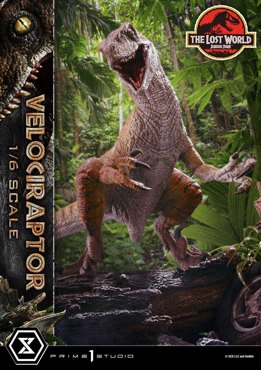 Jurassic Park: The Lost World: Velociraptor: Legacy Museum Collection 1/6 Scale Statue - Prime 1 Studio Statues