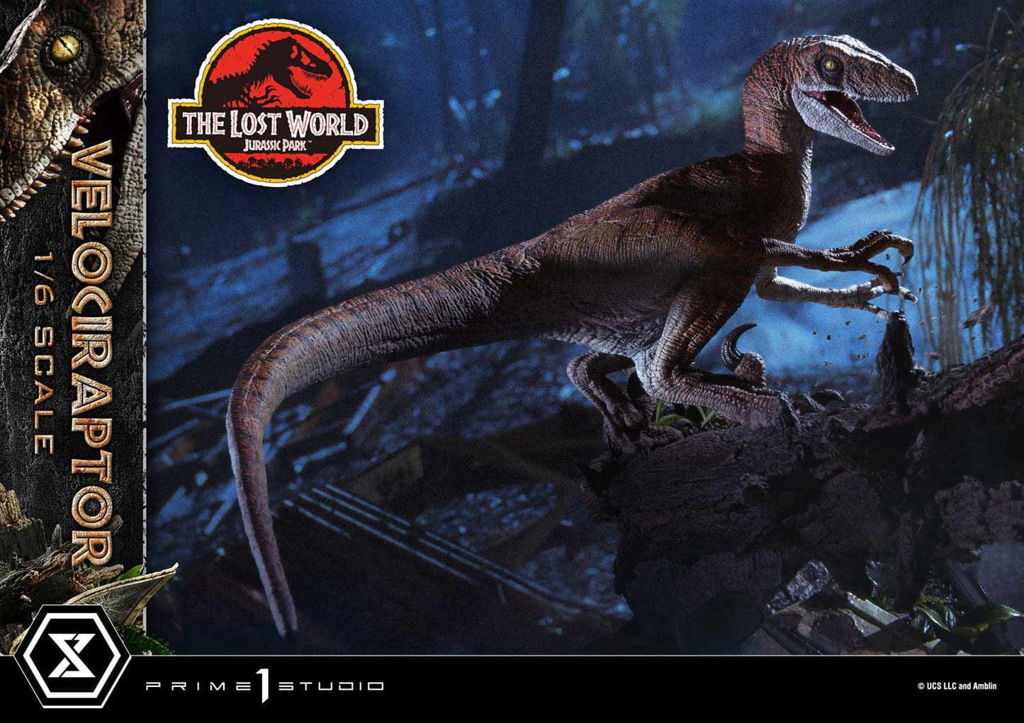 Jurassic Park: The Lost World: Velociraptor: Legacy Museum Collection 1/6 Scale Statue - Prime 1 Studio Statues