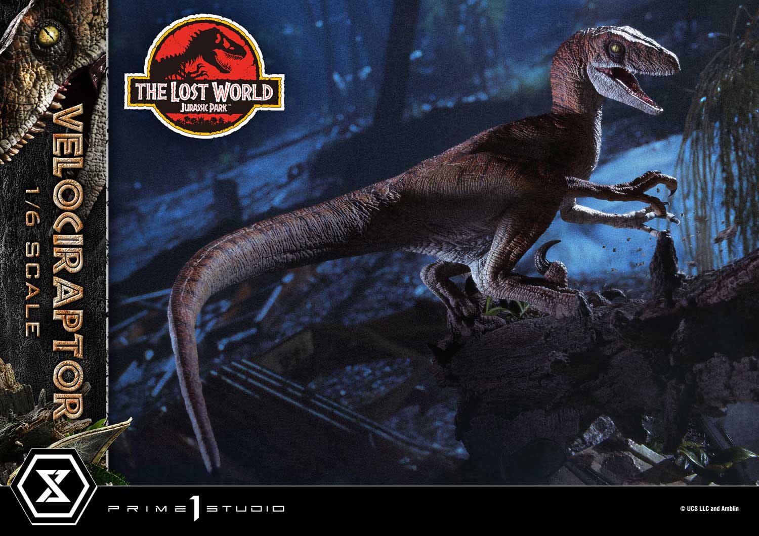 Jurassic Park: The Lost World: Velociraptor: Legacy Museum Collection 1/6 Scale Statue - Prime 1 Studio Statues