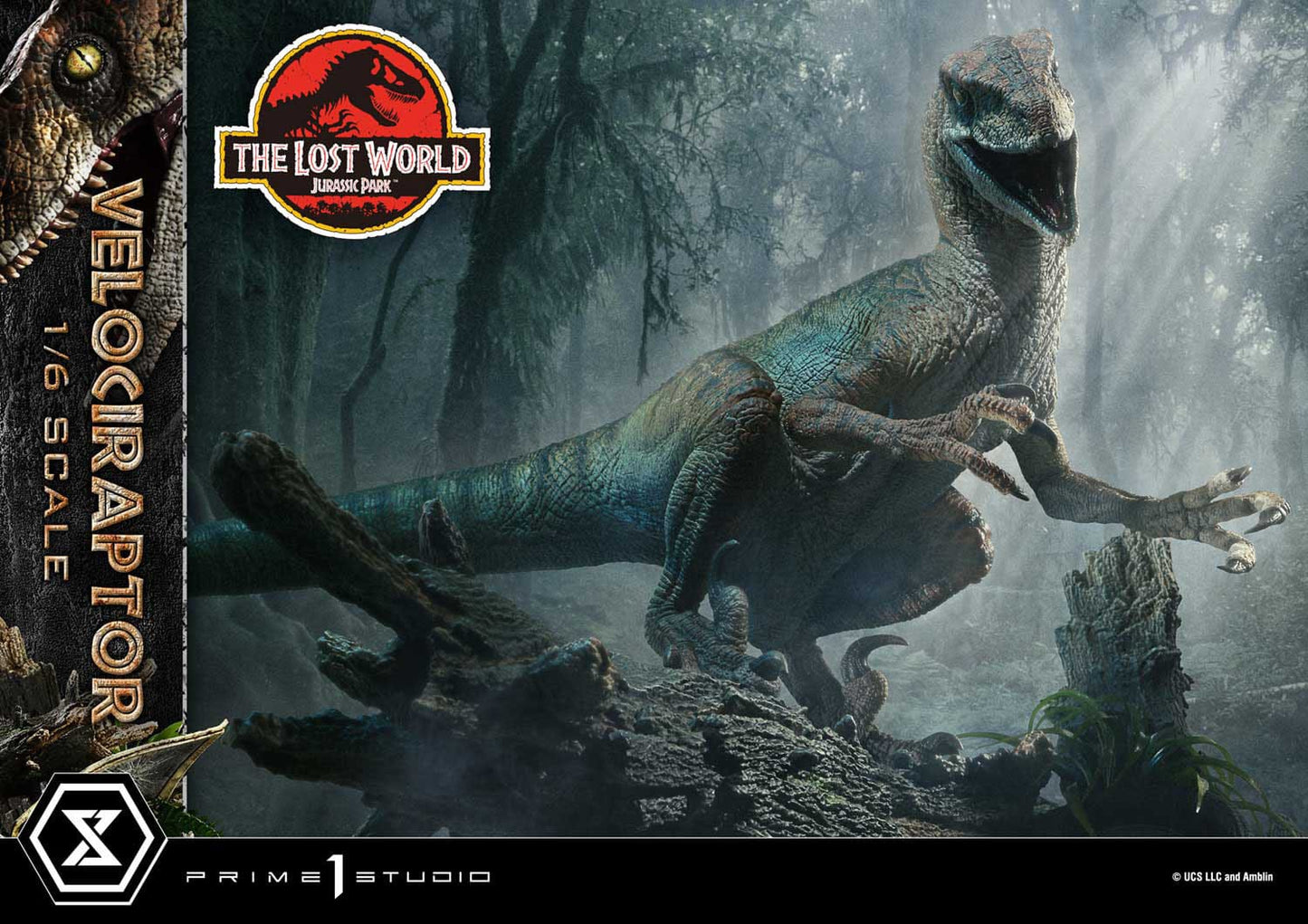 Jurassic Park: The Lost World: Velociraptor: Legacy Museum Collection 1/6 Scale Statue - Prime 1 Studio Statues