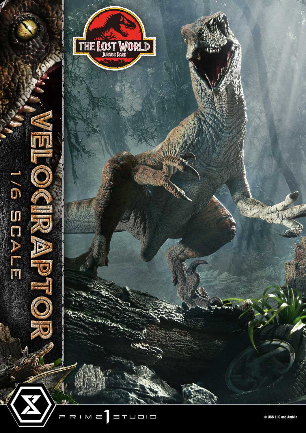 Jurassic Park: The Lost World: Velociraptor: Legacy Museum Collection 1/6 Scale Statue - Prime 1 Studio Statues