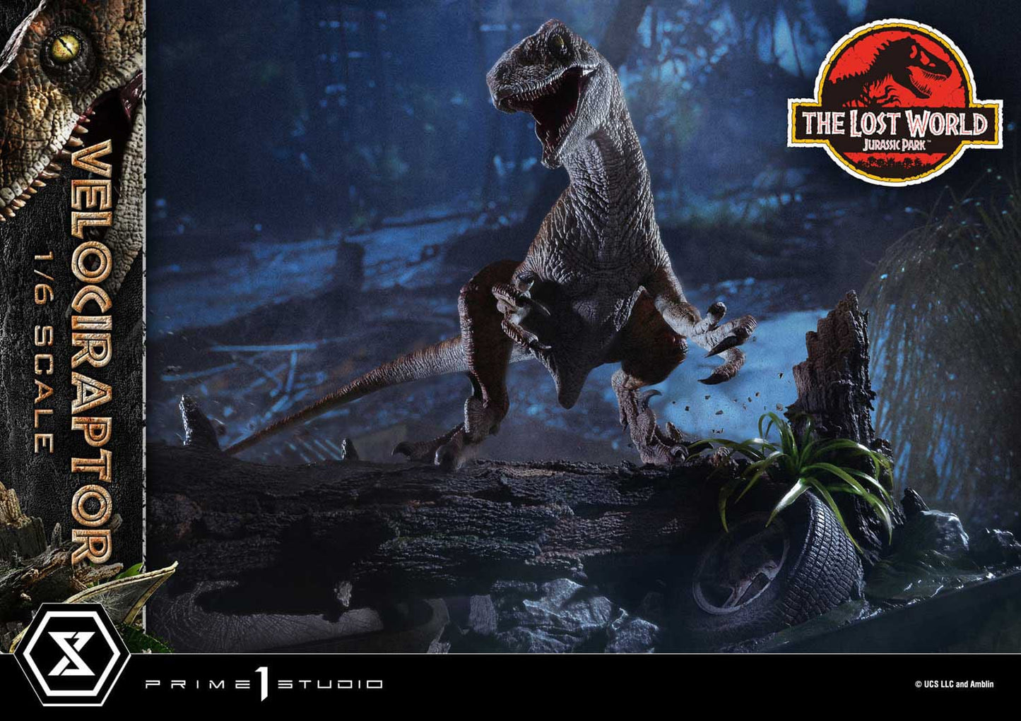 Jurassic Park: The Lost World: Velociraptor: Legacy Museum Collection 1/6 Scale Statue - Prime 1 Studio Statues
