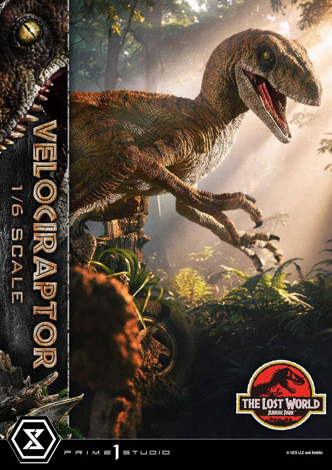 Jurassic Park: The Lost World: Velociraptor: Legacy Museum Collection 1/6 Scale Statue - Prime 1 Studio Statues