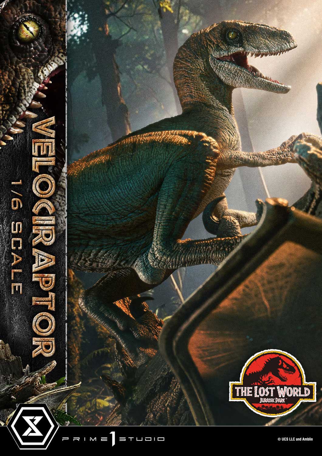 Jurassic Park: The Lost World: Velociraptor: Legacy Museum Collection 1/6 Scale Statue - Prime 1 Studio Statues