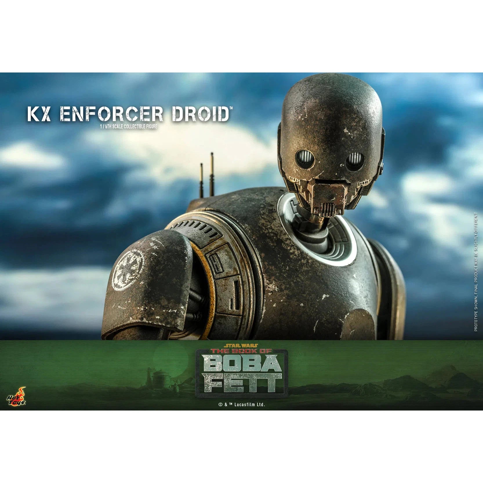 KX Enforcer Droid: Star Wars: The Book Of Boba Fett: TMS072 Hot Toys