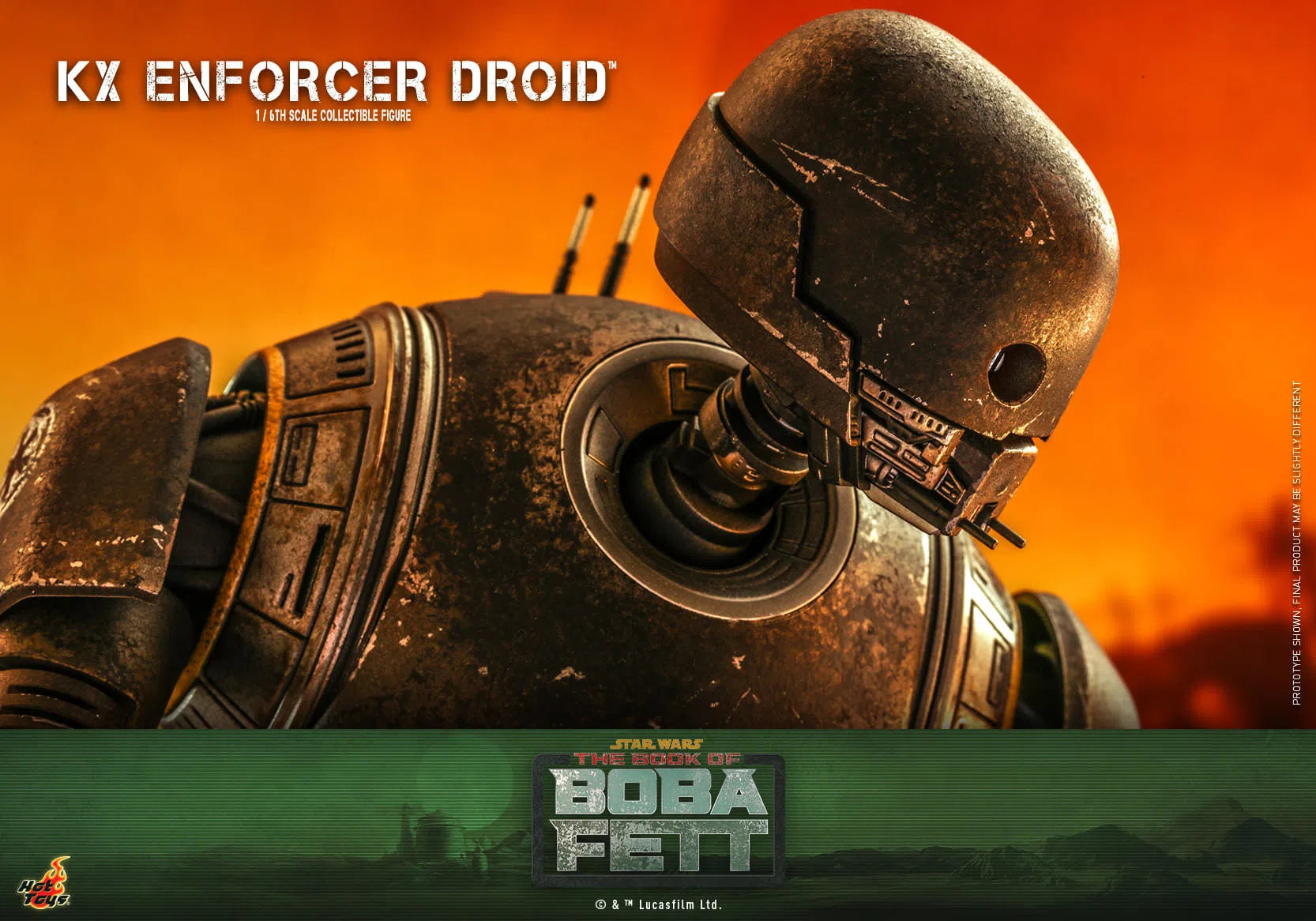 KX Enforcer Droid: Star Wars: The Book Of Boba Fett: TMS072 Hot Toys