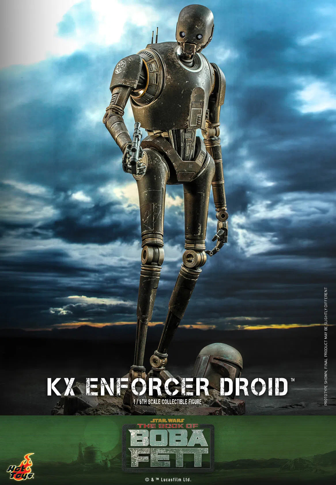 KX Enforcer Droid: Star Wars: The Book Of Boba Fett: TMS072 Hot Toys