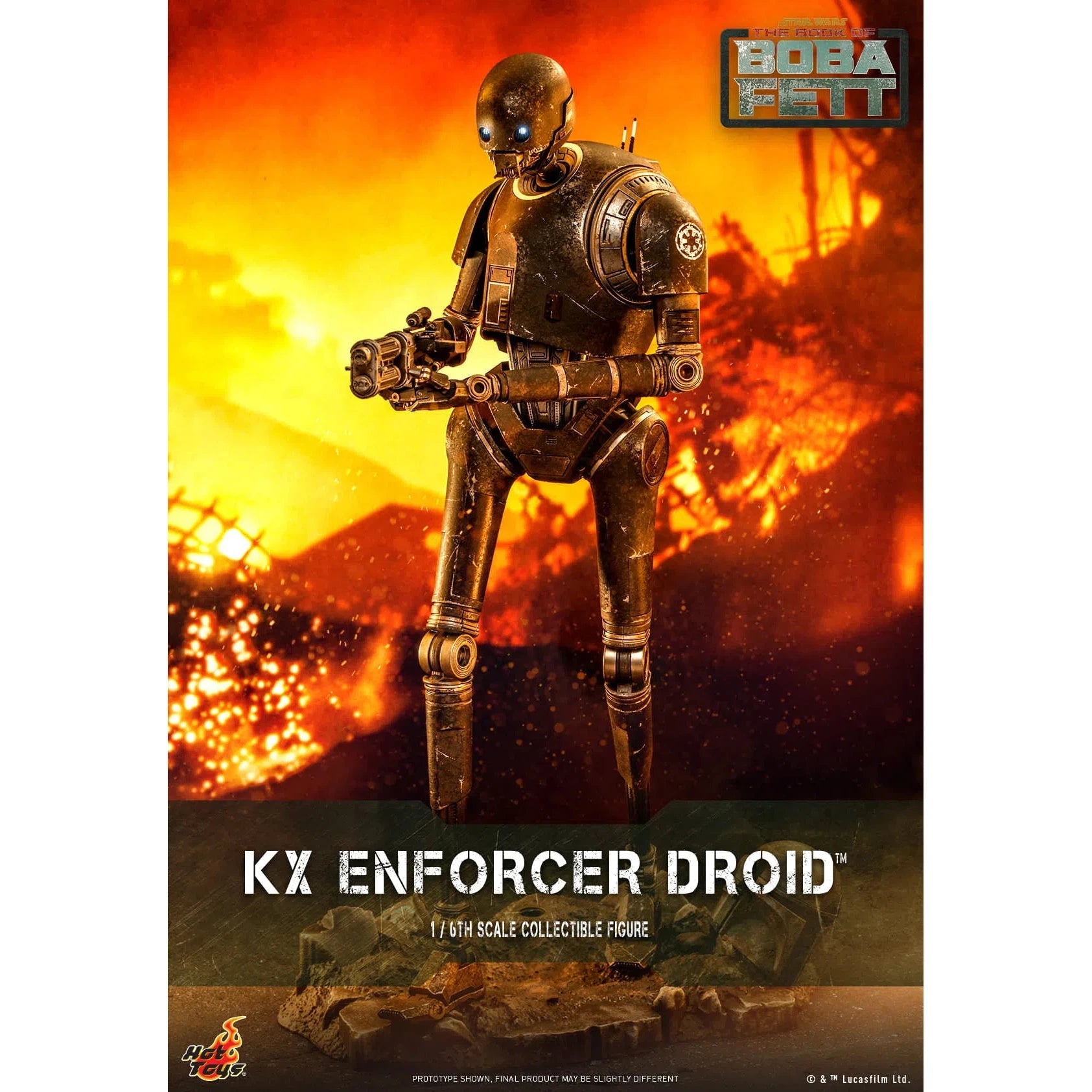 KX Enforcer Droid: Star Wars: The Book Of Boba Fett: TMS072 Hot Toys