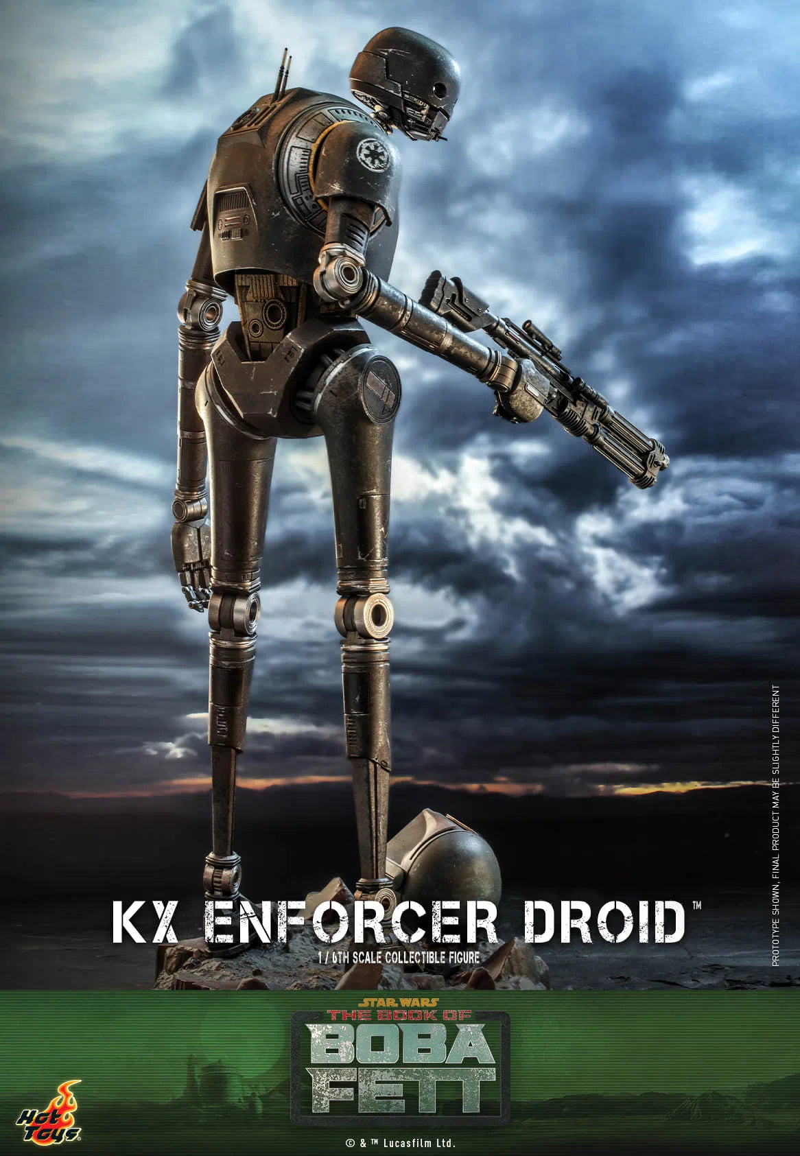 KX Enforcer Droid: Star Wars: The Book Of Boba Fett: TMS072 Hot Toys