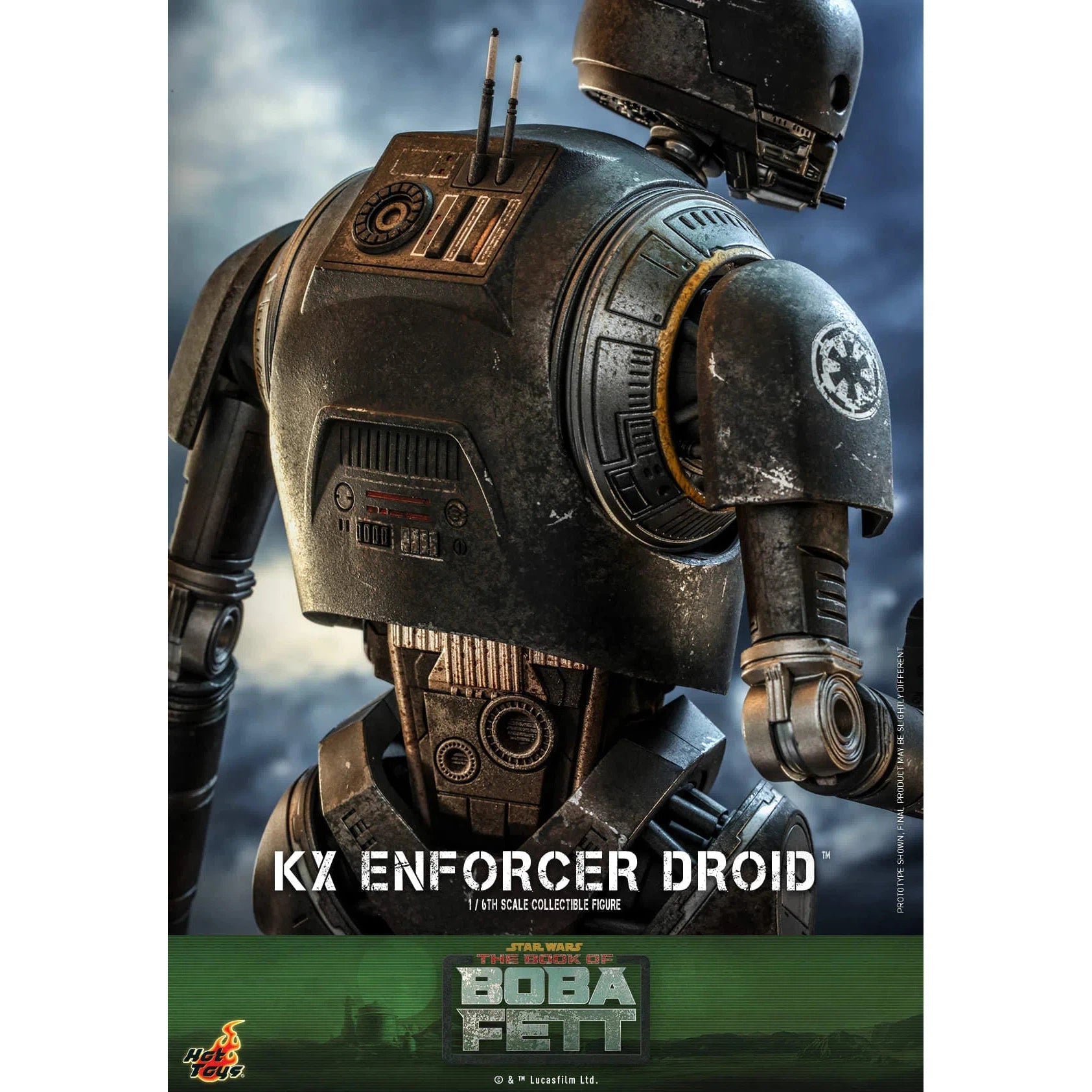 KX Enforcer Droid: Star Wars: The Book Of Boba Fett: TMS072 Hot Toys