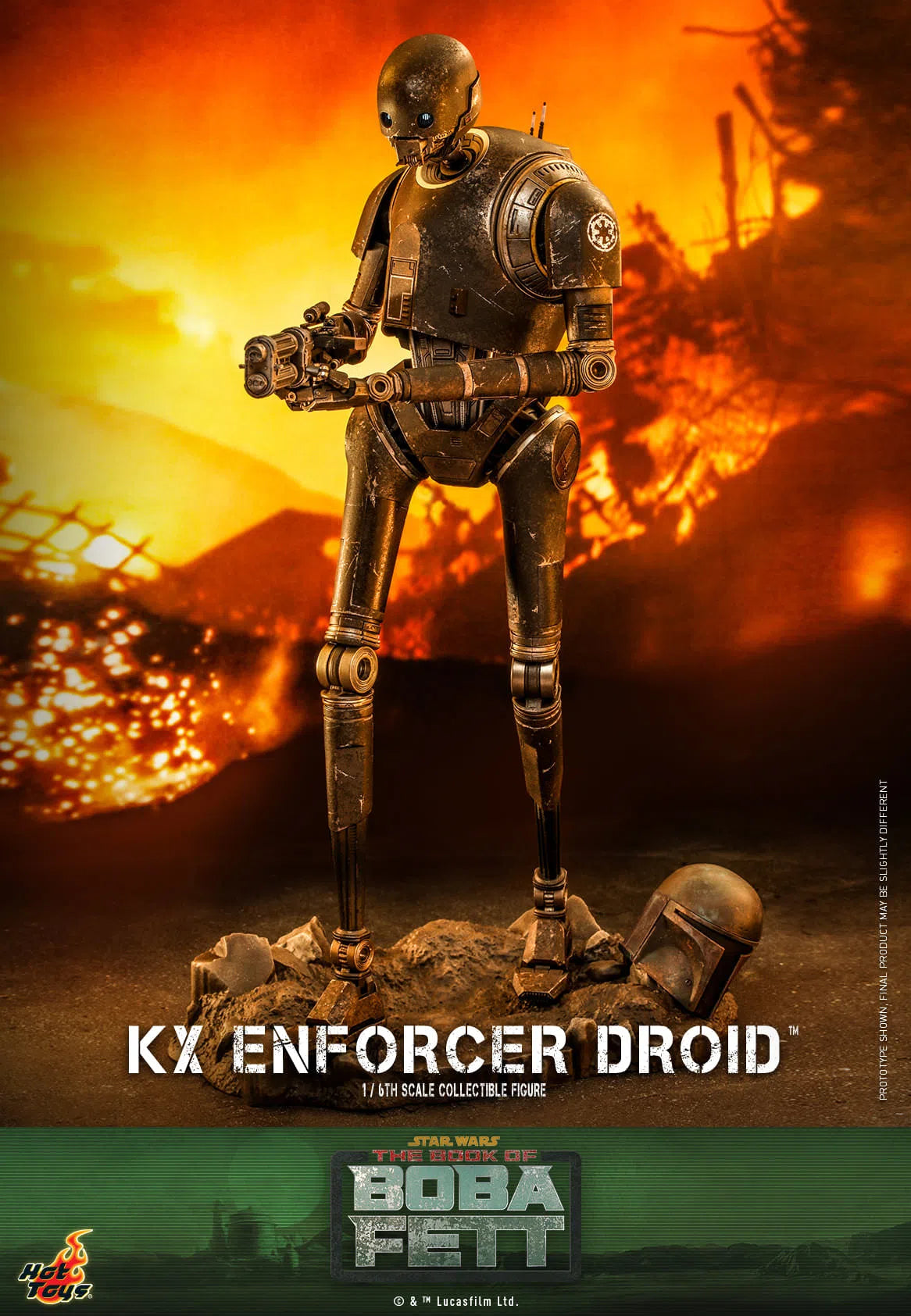 KX Enforcer Droid: Star Wars: The Book Of Boba Fett: TMS072 Hot Toys