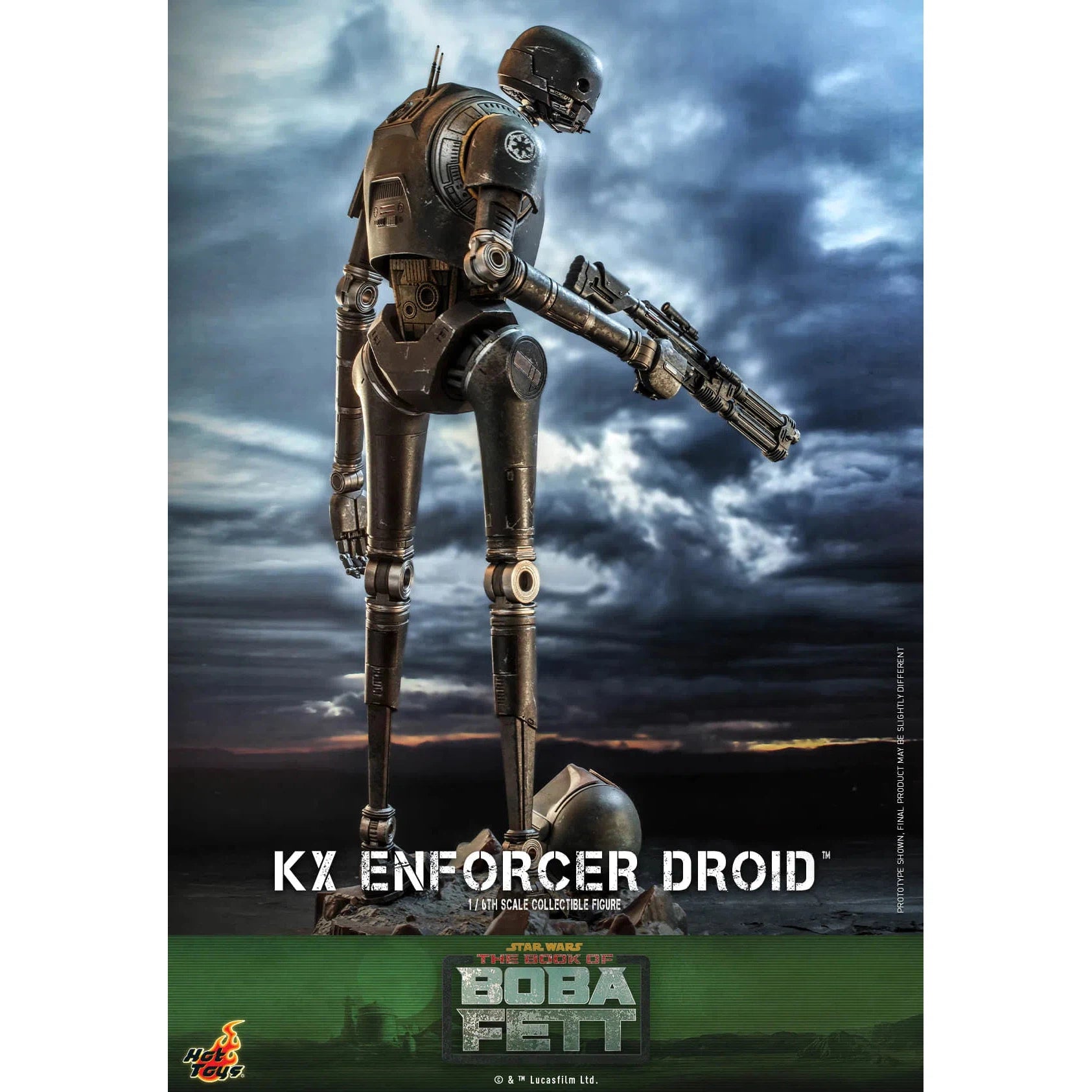 KX Enforcer Droid: Star Wars: The Book Of Boba Fett: TMS072 Hot Toys