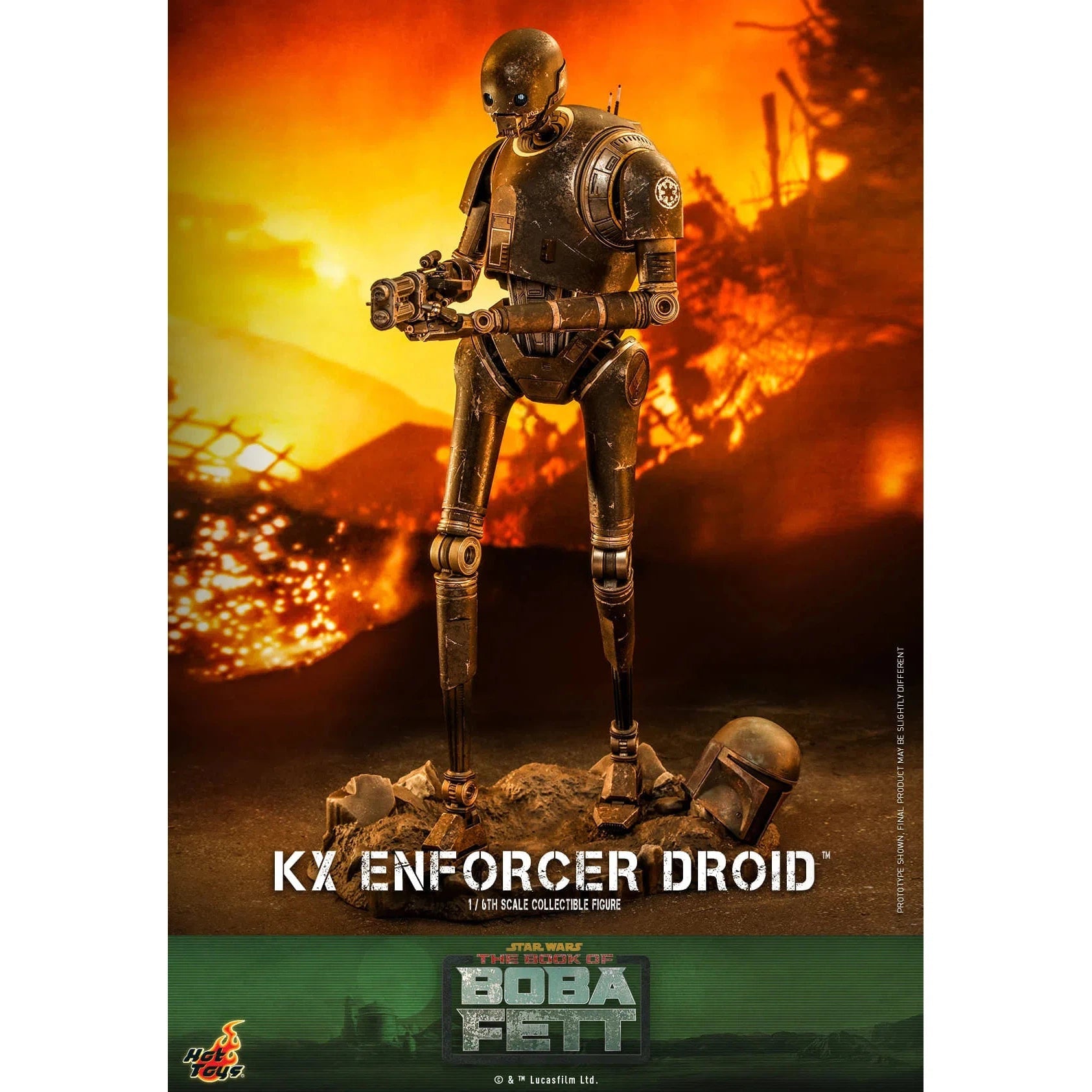 KX Enforcer Droid: Star Wars: The Book Of Boba Fett: TMS072 Hot Toys