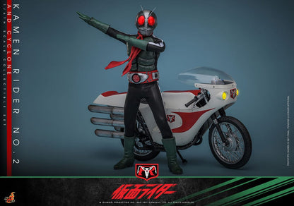 Kamen Rider: Kamen Rider No. 2 and Cylone: 1/6 Set - Hot Toys Action Figures