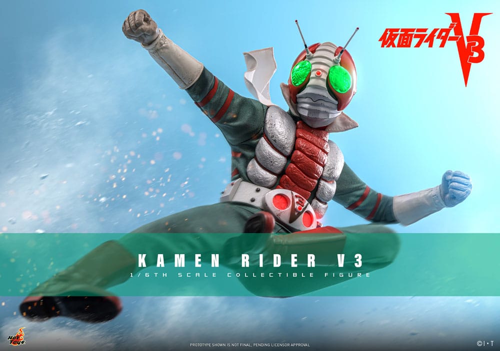 Kamen Rider V3: Kamen Rider V3: 1/6 Scale Action Figure - Hot Toys Action Figure